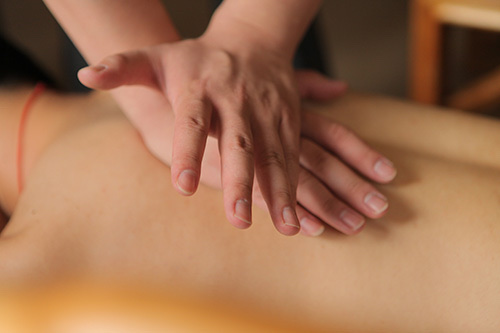 Rückenmassage